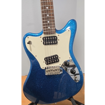 Used Fender Super Sonic Electric Guitar, Blue Sparkle