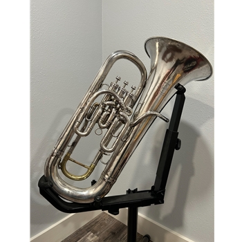 Used Besson Silver Euphonium with European Shank