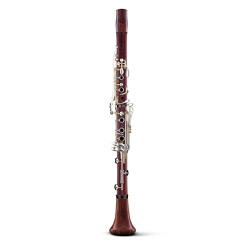 Backun BCLBQC-SKGE Q Series Bb Cocobolo Clarinet with Silver Keys and Gold Posts, with Eb Lever