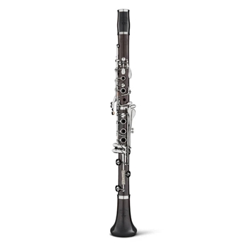 Backun BCLBALPHAG-NKPZ Alpha Plus Bb Grenadilla Clarinet with Nickel Keys, Backpack Style Case
