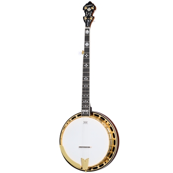 Epiphone EIGBESNAGH1 Earl Scruggs Golden Deluxe Banjo, Vintage Sunburst W/HS Case