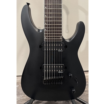 Used Jackson JS32 8-String Dinky Arch Top Electric Guitar, Satin Black
