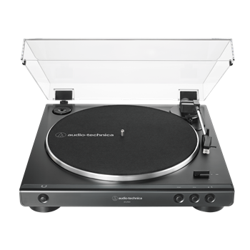 Audio Technica AT-LP60X-BK AT-LP60X Automatic Belt-Drive Turntable - Black