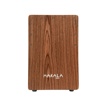 Kala MP-CAJON-BL Makala Kids Cajon, Blue w/ Walnut Veneer Faceplate
