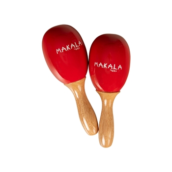 Kala MP-MARACA-MD-RD Red Makala Maraca Set