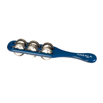 Kala MP-TAMBO-BL Makala Tambourine Stick, Blue