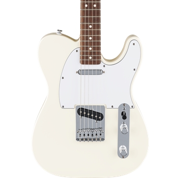 Fender Standard Telecaster Electric Guitar, Laurel Fingerboard, Olympic White