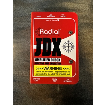 Used Radial Engineering JDX Direct-Drive Pedal