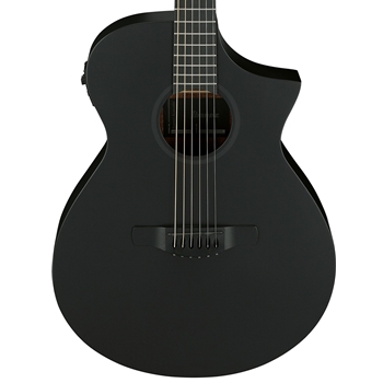 Ibanez AEWC621 Acoustic Guitar with Electronics, Black Out