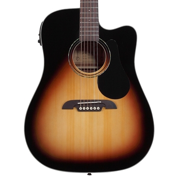 Alvarez RD26CE Regent Dreadnought Acoustic Guitar with Electronics, Sunburst