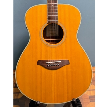 Yamaha USEDFS-TA-VT Used FS-TA TransAcoustic Concert, Vintage Tint