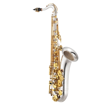 Yamaha YTS-480SGLK Tenor Saxophone, Silver Plated Body, Gold Lacquered Keys
