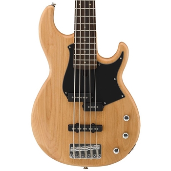 Yamaha BB235YNS BB235 5-String Electric Bass, Yellow Natural Satin