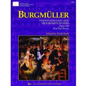 Burgmuller 25 Easy & Progressive Studies, Op. 100