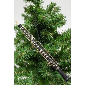 Music Treasures MT463083 6.5" Black Oboe Ornament