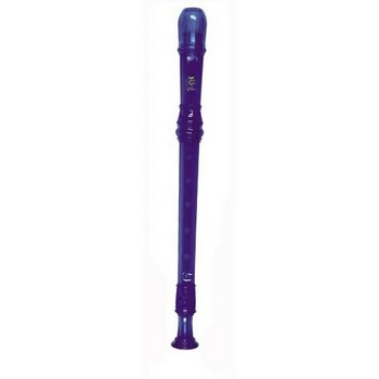 Tudor TD180BL Candy Apple Transparent Recorder, Blue