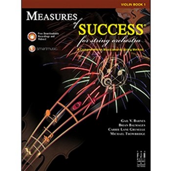 Measures of Success for String Orchestra Book 1 for Violin