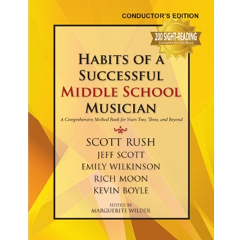 Habits of a Successful Middle School Musician - Conductor's edition