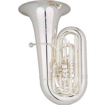 Eastman  EBC836S 6/4 5-Valve Tuba in CC, Silver