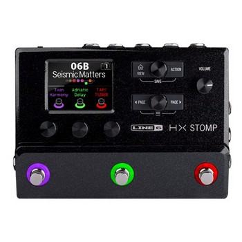 LINE 6 99-060-2405 HX Stomp Guitar Multi Effects Processor