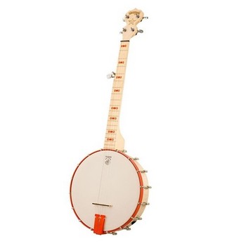 Deering GJR-O Goodtime Jr. 5 String Banjo - Chevy Orange