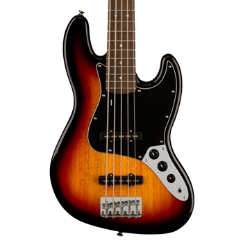 Squier Affinity Series Jazz Electric Bass Guitar V, Laurel Fingerboard, Black Pickguard, 3-Color Sunburst