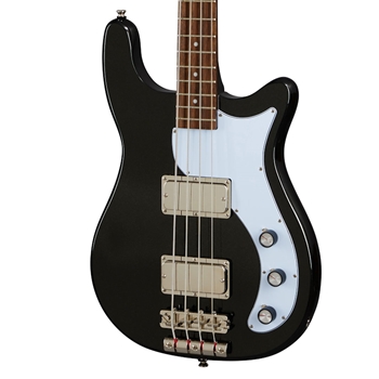 Epiphone Embassy Electric Bass Guitar, Graphite Black - Beacock Music