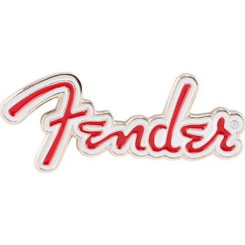 9122421103 Fender Red Logo Enamel Pin