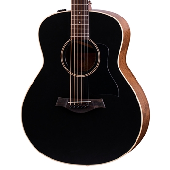 Taylor GTe Blacktop Grand Theater Acoustic Guitar, Walnut Spruce
