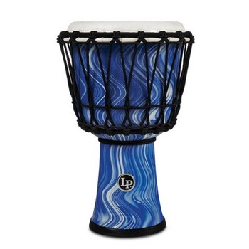 LP LP1607RD 7" Rope Tuned Circle Djembe, Red