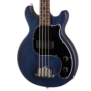 Gibson Les Paul Junior Tribute DC Electric Bass Guitar, Blue Stain