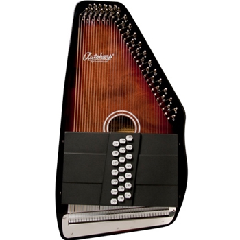 Oscar Schmidt OS21CE 21 Chord Acoustic Electric Auto Harp. - Tobacco Sunburst