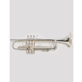 Used Bach LR180S37 Pro Trumpet, Silver